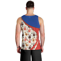 Russian Doll Men Tank Top Flag Color Style No1 - Wonder Print Shop
