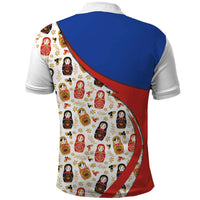 Russian Doll Polo Shirt Flag Color Style No1 - Wonder Print Shop
