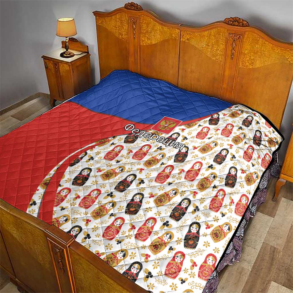 Russian Doll Quilt Flag Color Style No1 - Wonder Print Shop