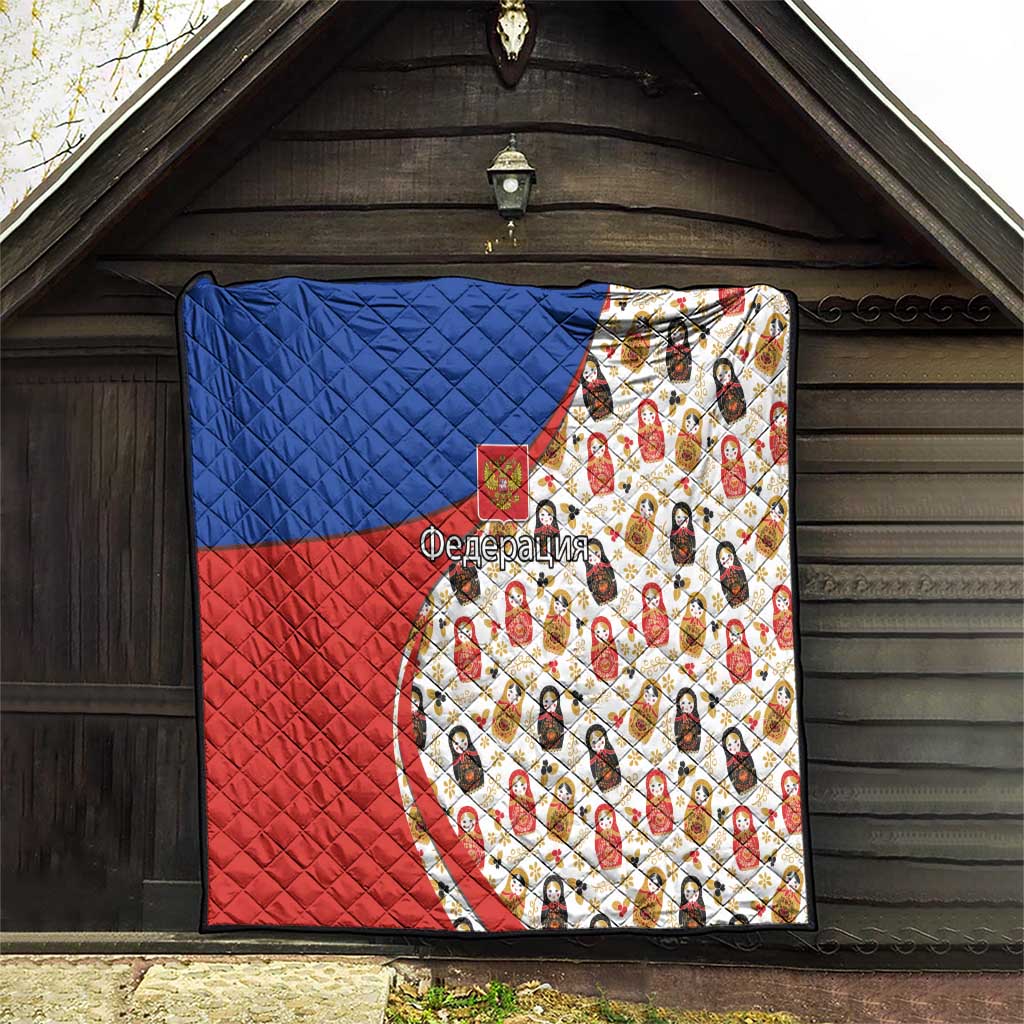 Russian Doll Quilt Flag Color Style No1 - Wonder Print Shop