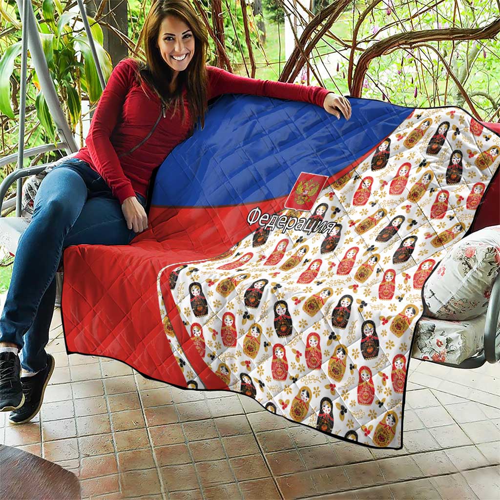 Russian Doll Quilt Flag Color Style No1 - Wonder Print Shop