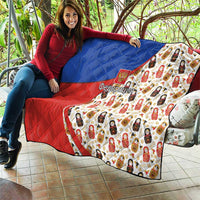 Russian Doll Quilt Flag Color Style No1 - Wonder Print Shop