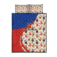 Russian Doll Quilt Bed Set Flag Color Style No1 - Wonder Print Shop