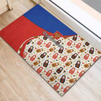 Russian Doll Rubber Doormat Flag Color Style No1 - Wonder Print Shop