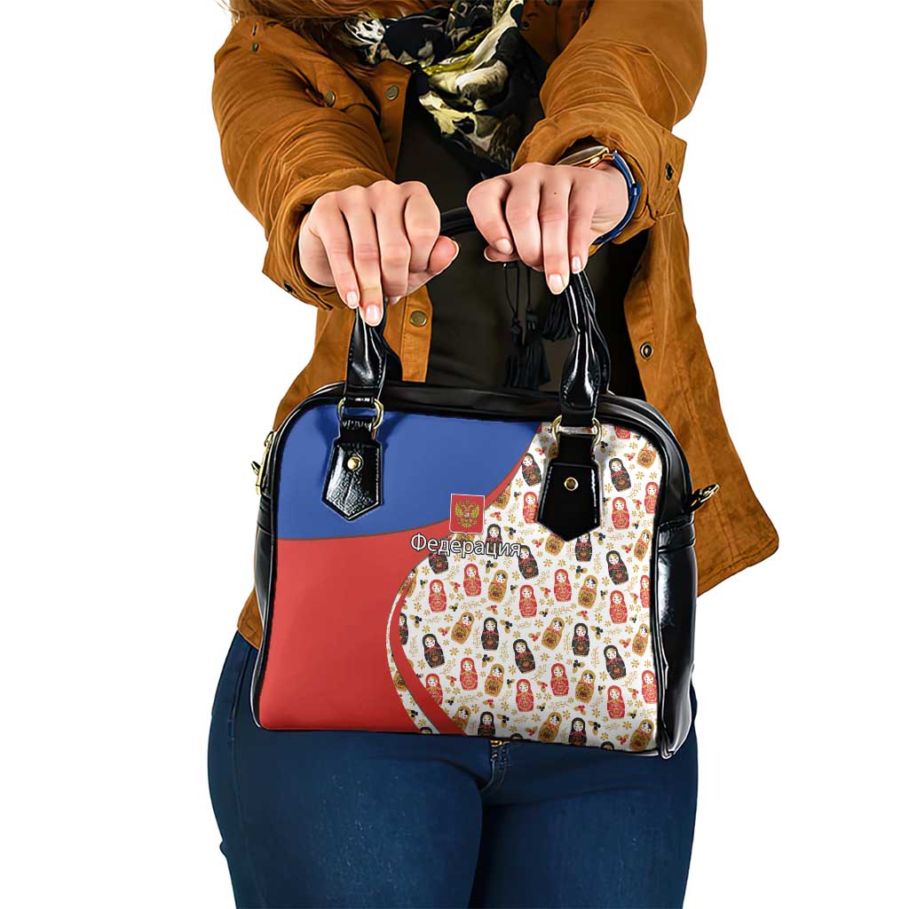 Russian Doll Shoulder Handbag Flag Color Style No1 - Wonder Print Shop