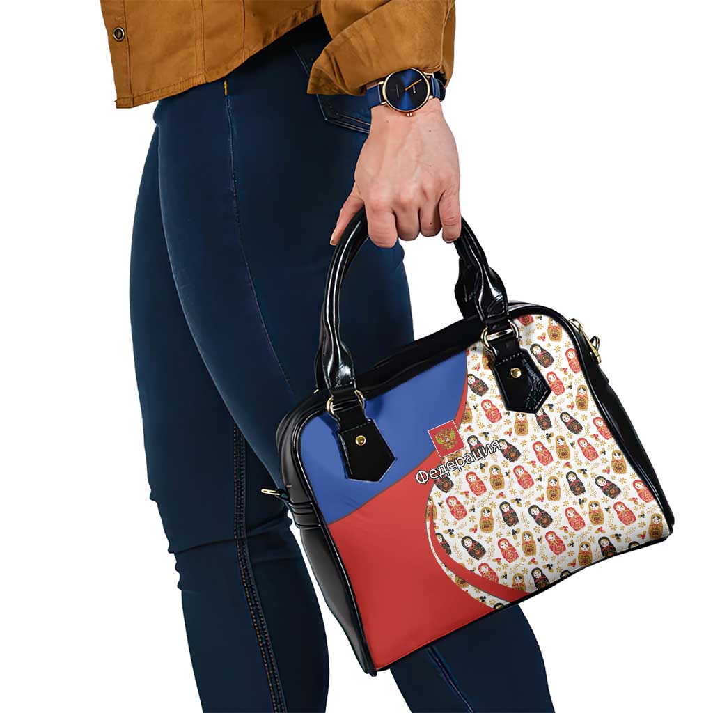 Russian Doll Shoulder Handbag Flag Color Style No1 - Wonder Print Shop