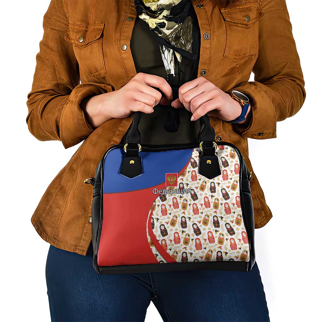 Russian Doll Shoulder Handbag Flag Color Style No1 - Wonder Print Shop