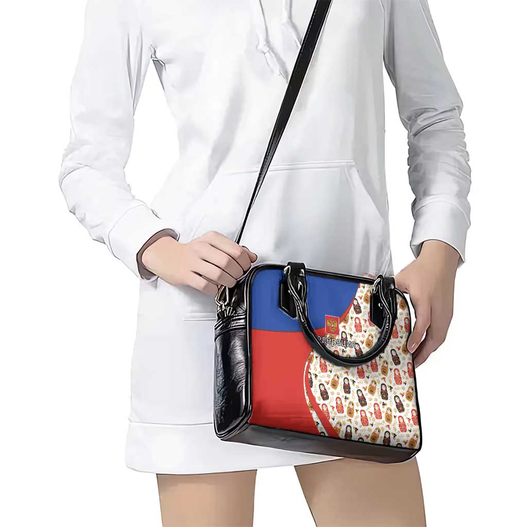 Russian Doll Shoulder Handbag Flag Color Style No1 - Wonder Print Shop