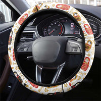 Russian Doll Steering Wheel Cover Flag Color Style No1 - Wonder Print Shop