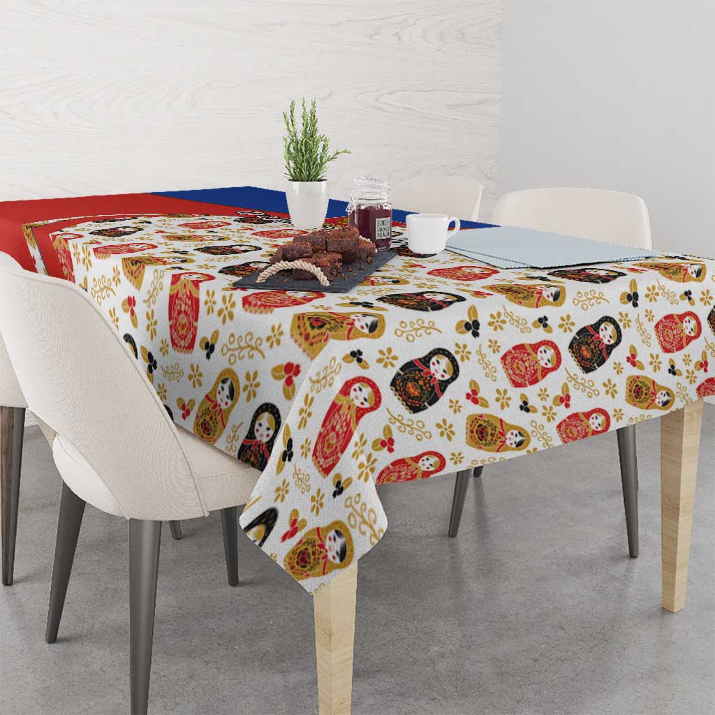 Russian Doll Tablecloth Flag Color Style No1 - Wonder Print Shop