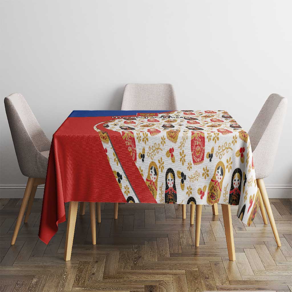 Russian Doll Tablecloth Flag Color Style No1 - Wonder Print Shop