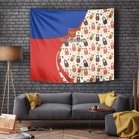 Russian Doll Tapestry Flag Color Style No1 - Wonder Print Shop