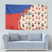 Russian Doll Tapestry Flag Color Style No1 - Wonder Print Shop