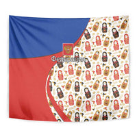 Russian Doll Tapestry Flag Color Style No1 - Wonder Print Shop