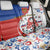 Matryoshka Doll Back Car Seat Cover Flag Color Style No2 - Wonder Print Shop