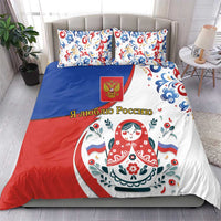 Matryoshka Doll Bedding Set Flag Color Style No2 - Wonder Print Shop