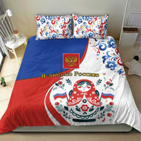 Matryoshka Doll Bedding Set Flag Color Style No2 - Wonder Print Shop