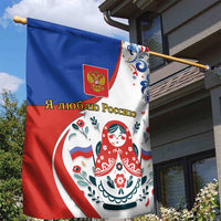 Matryoshka Doll Garden Flag Flag Color Style No2 - Wonder Print Shop