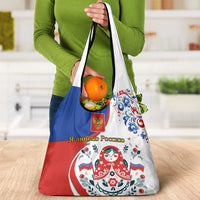 Matryoshka Doll Grocery Bag Flag Color Style No2 - Wonder Print Shop