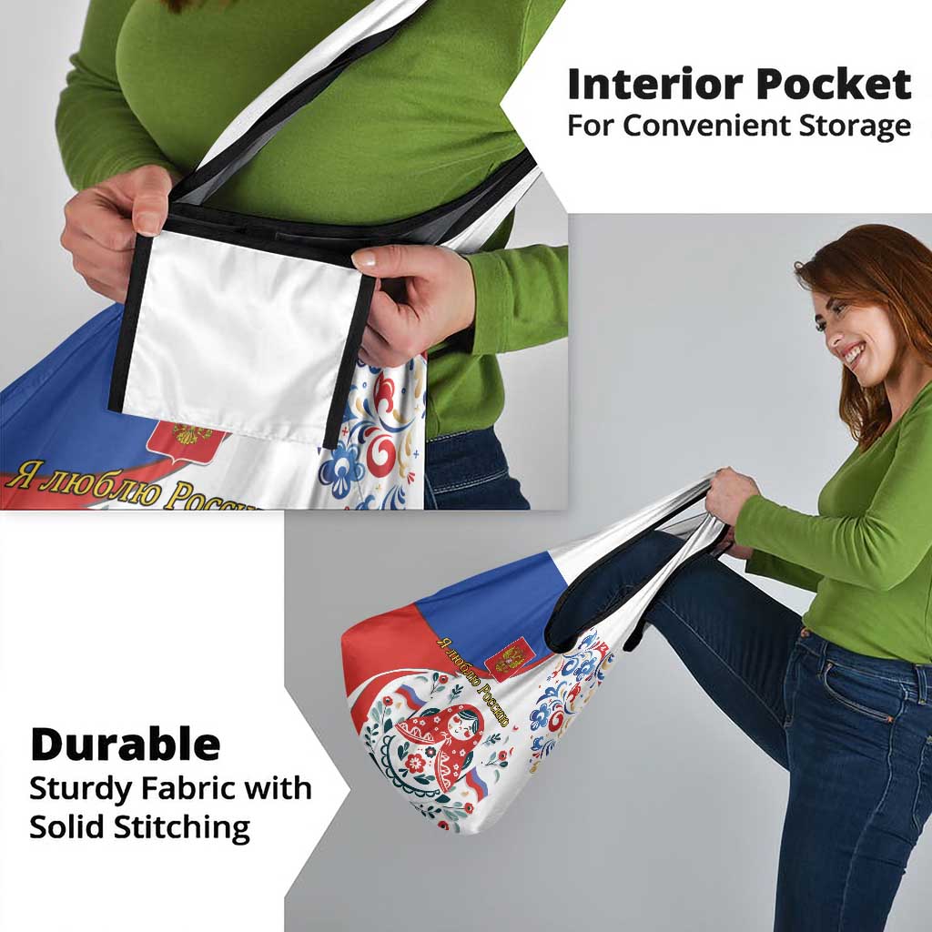 Matryoshka Doll Grocery Bag Flag Color Style No2 - Wonder Print Shop
