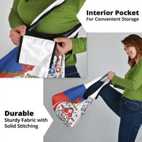 Matryoshka Doll Grocery Bag Flag Color Style No2 - Wonder Print Shop