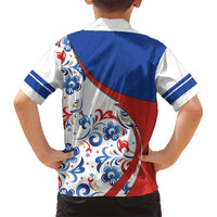 Matryoshka Doll Kid Hawaiian Shirt Flag Color Style No2 - Wonder Print Shop