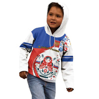Matryoshka Doll Kid Hoodie Flag Color Style No2 - Wonder Print Shop