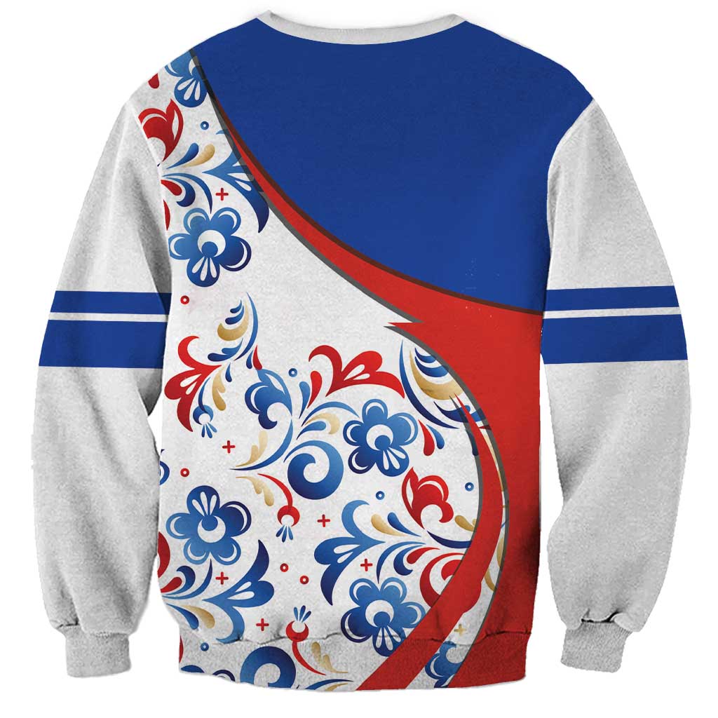 Matryoshka Doll Sweatshirt Flag Color Style No2 - Wonder Print Shop