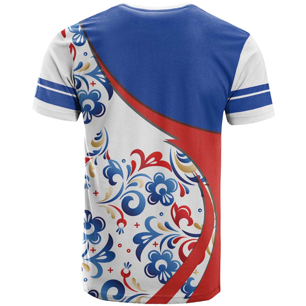 Matryoshka Doll T Shirt Flag Color Style No2 - Wonder Print Shop