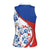 Matryoshka Doll Women Sleeveless Polo Shirt Flag Color Style No2 - Wonder Print Shop