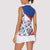 Matryoshka Doll Women Sleeveless Polo Shirt Flag Color Style No2 - Wonder Print Shop