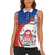 Matryoshka Doll Women Sleeveless Polo Shirt Flag Color Style No2 - Wonder Print Shop