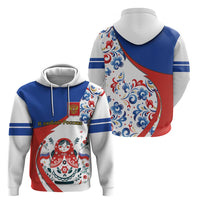 Matryoshka Doll Zip Hoodie Flag Color Style No2 - Wonder Print Shop
