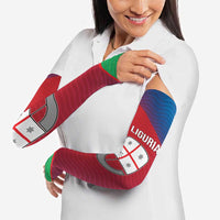 Italy Liguria Arm Sleeves Emblem With Flag Style - Wonder Print Shop