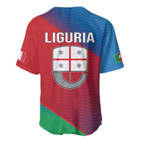 Italy Liguria Baseball Jersey Emblem With Flag Style LT19