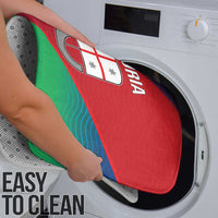 Italy Liguria Bathroom Set Emblem With Flag Style - Wonder Print Shop