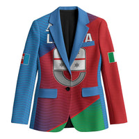 Italy Liguria Blazer Emblem With Flag Style - Wonder Print Shop