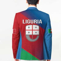 Italy Liguria Blazer Emblem With Flag Style - Wonder Print Shop