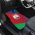 Italy Liguria Car Mats Emblem With Flag Style - Wonder Print Shop