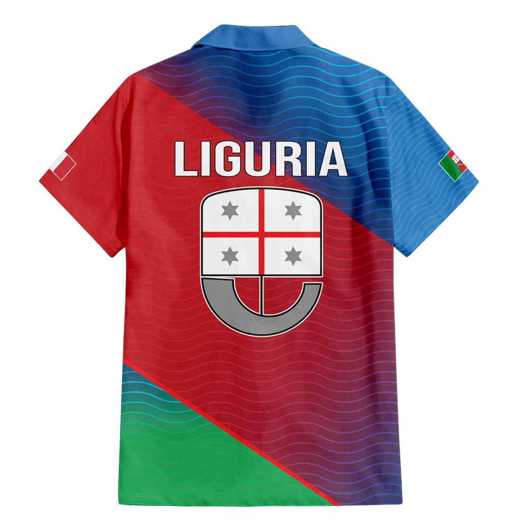 Italy Liguria Family Matching Mermaid Dress and Hawaiian Shirt Emblem With Flag Style LT19