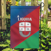 Italy Liguria Garden Flag Emblem With Flag Style - Wonder Print Shop