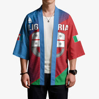 Italy Liguria Kimono Emblem With Flag Style - Wonder Print Shop