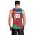 Italy Liguria Men Tank Top Emblem With Flag Style LT19