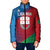 Italy Liguria Padded Jacket Emblem With Flag Style - Wonder Print Shop