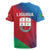 Italy Liguria Rugby Jersey Emblem With Flag Style LT19