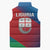 Italy Liguria Sleeveless Puffer Jacket Emblem With Flag Style - Wonder Print Shop