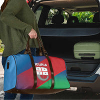 Italy Liguria Travel Bag Emblem With Flag Style - Wonder Print Shop