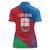 Italy Liguria Women Polo Shirt Emblem With Flag Style LT19
