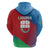 Italy Liguria Zip Hoodie Emblem With Flag Style LT19