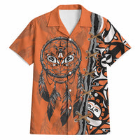 Canada Indigenous Orange Shirt Day Hawaiian Shirt Haida Dreamcatcher Art